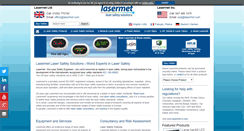 Desktop Screenshot of lasermet.com